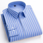 Premium Cotton Slim Fit Shirt - Striped Formal Wear