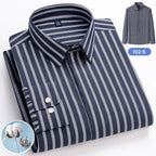 Premium Cotton Slim Fit Shirt - Striped Formal Wear