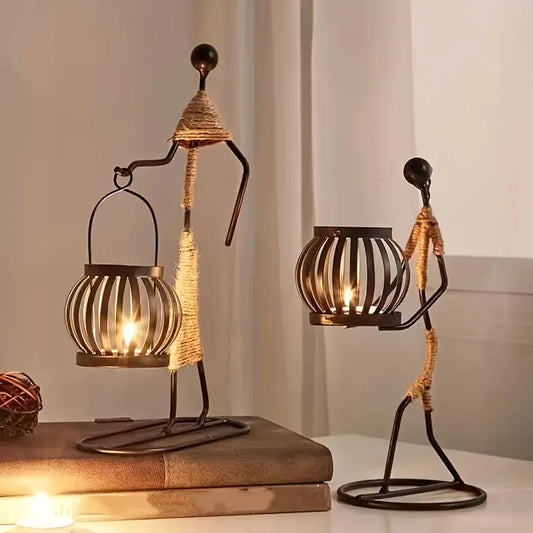 Handmade Vintage Candlestick for Wedding