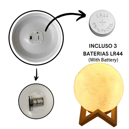 LED Moon Galaxy Night Light