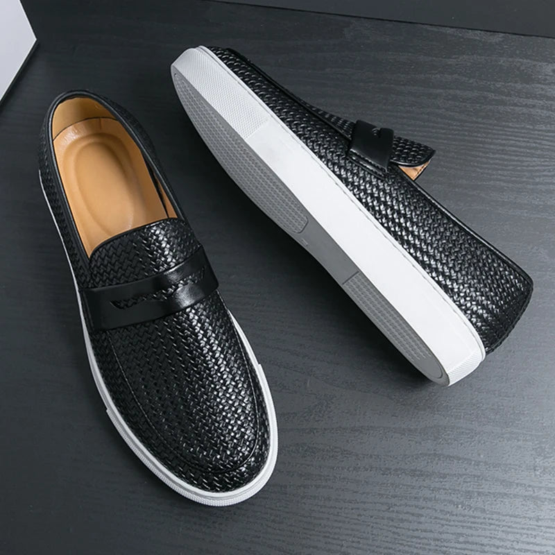 Fashion Slip-On Loafers – Men’s Casual