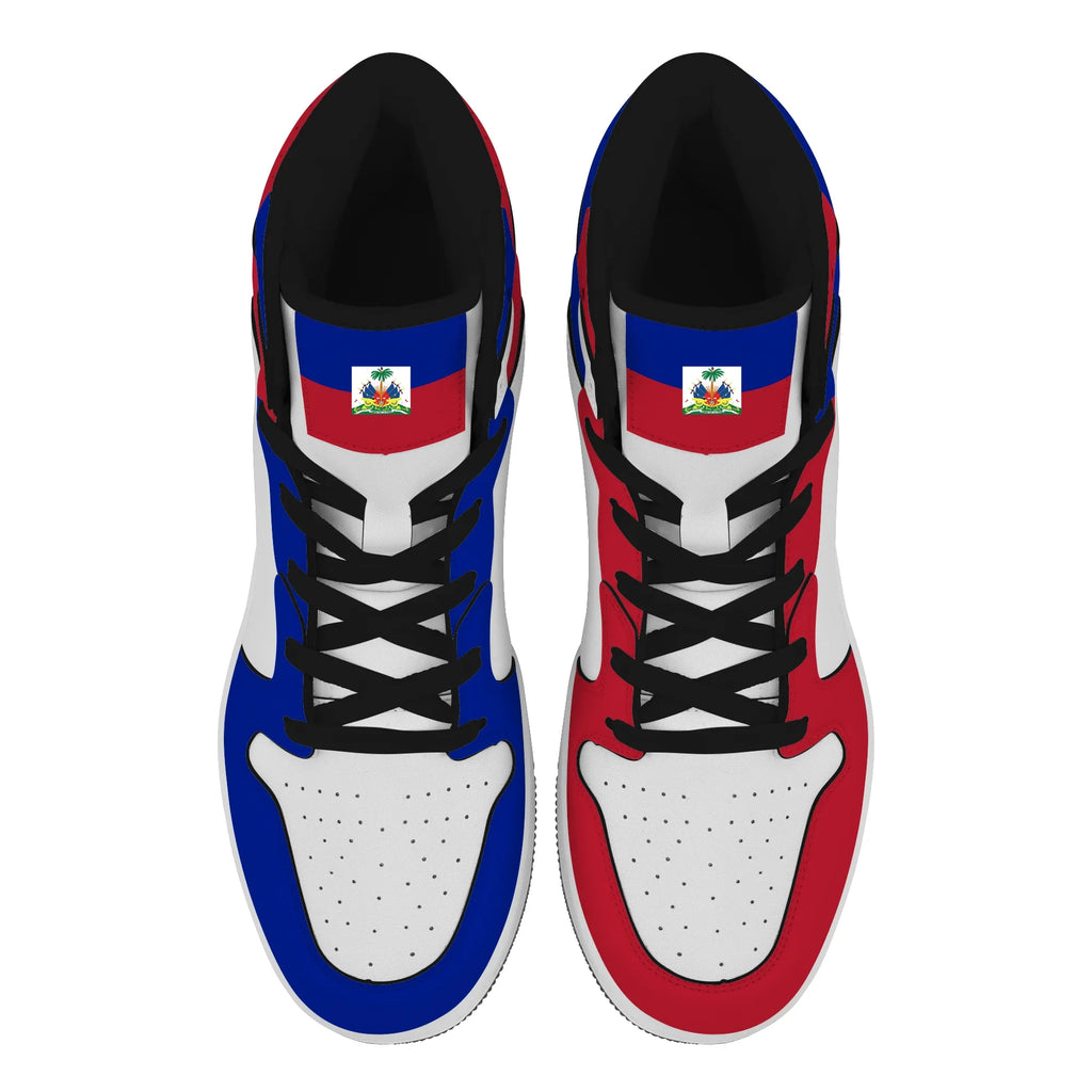 Men Women Custom Sneaker Shoes Haiti Flag