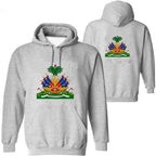 Haiti Flag Sweatshirt – Personalized Name & Number | Men & Youth College Style