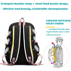 Lilo & Stitch Adventure Backpack – Cartoon Print School Bag for Teens, Kids