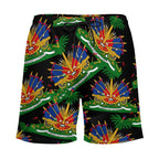 Haitian Flag Beach Shorts