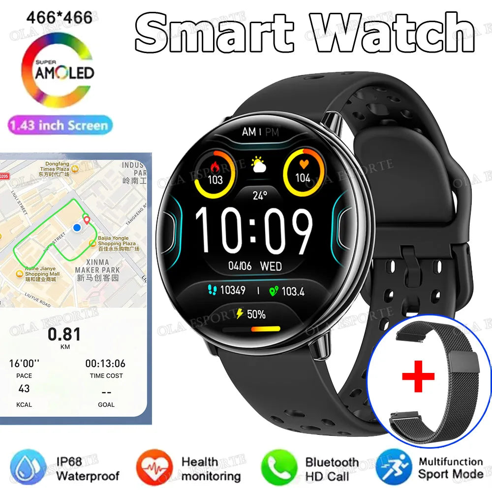 Smartwatch Amazfit Active 2 GPS Smart Watch Men Women Ai GPT Amoled Waterproof Sport