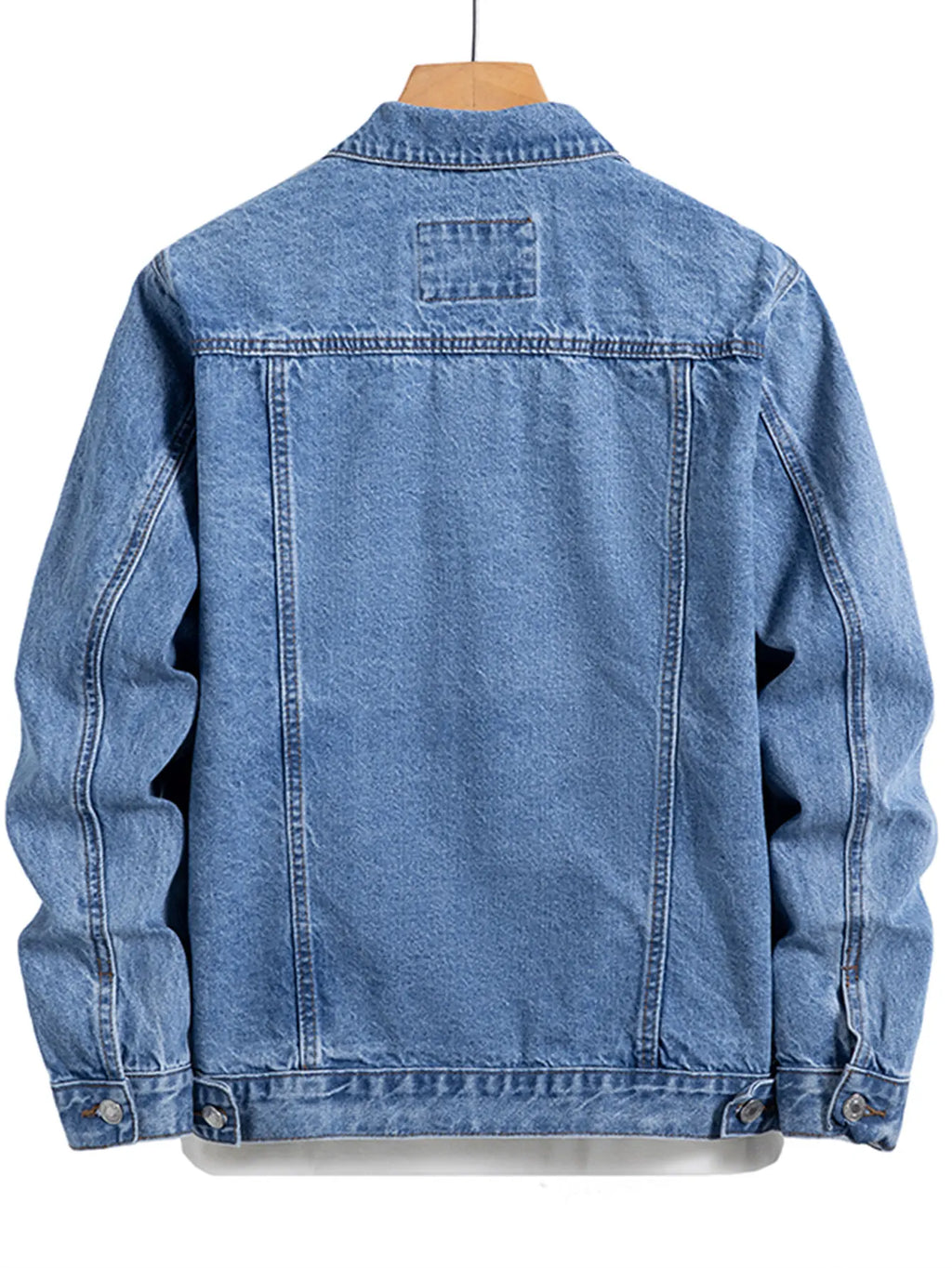 Classic Blue Denim Jacket | Street-Style Essential