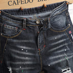 Men’s Slim-Fit Pencil Jeans
