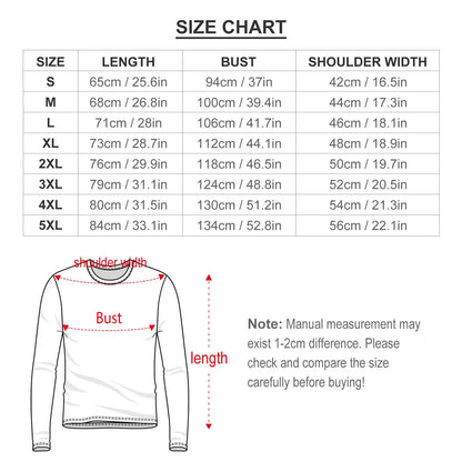 Haiti Flag 3D Print Long Sleeve T-Shirt – Unisex Casual