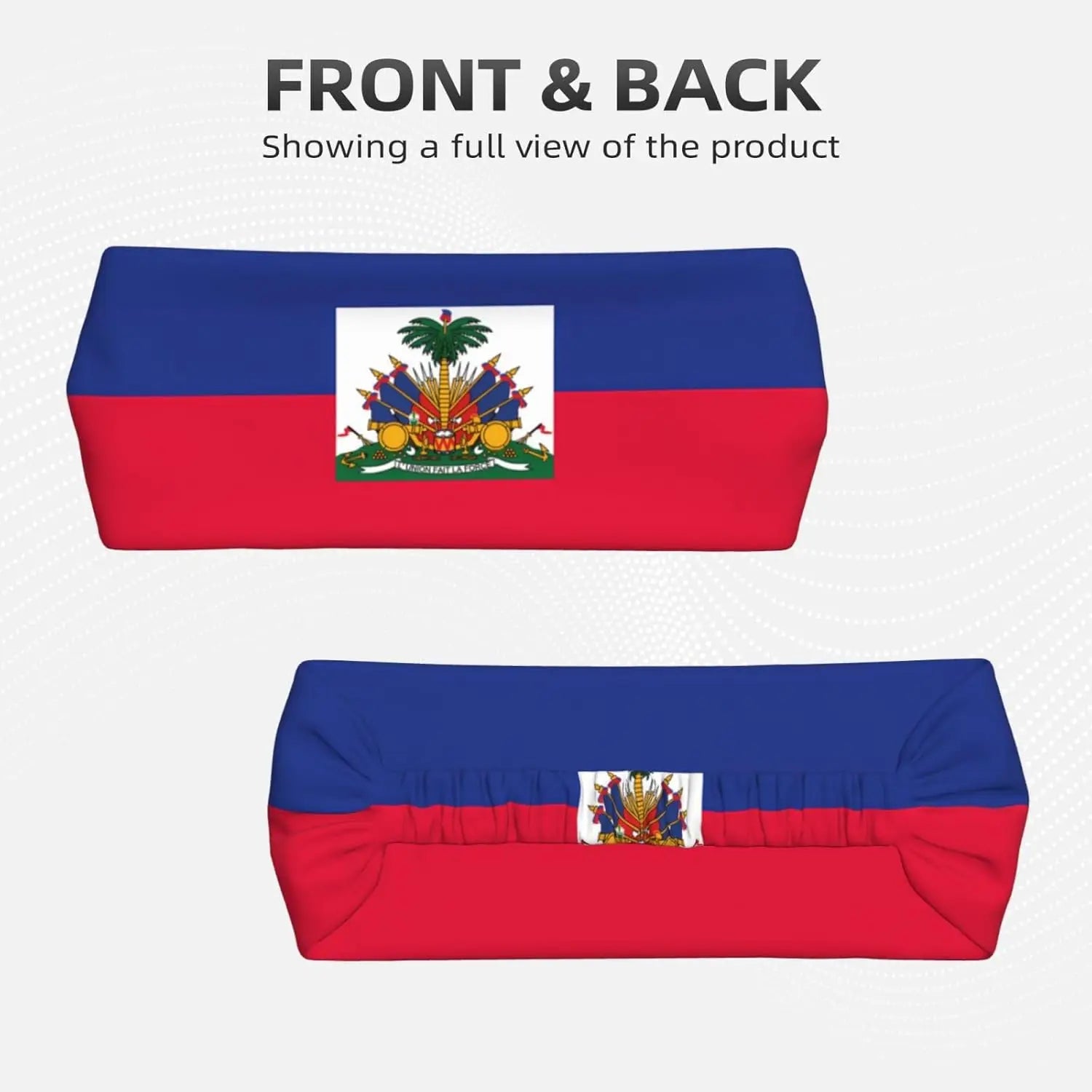 Haitian Flag Sports Headband – Unisex Elastic