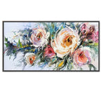 Large Hand-Painted Abstract Oil Painting