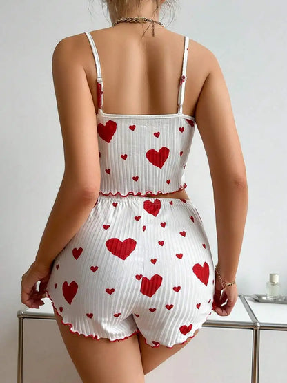 2-Piece Short & Tank Top Sleepwear