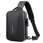 Anti-Theft Crossbody Chest Pack with USB Charging Port – Fashion Business Travel Shoulder Bag