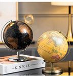 Retro World Globe Modern Learning World Map Globe