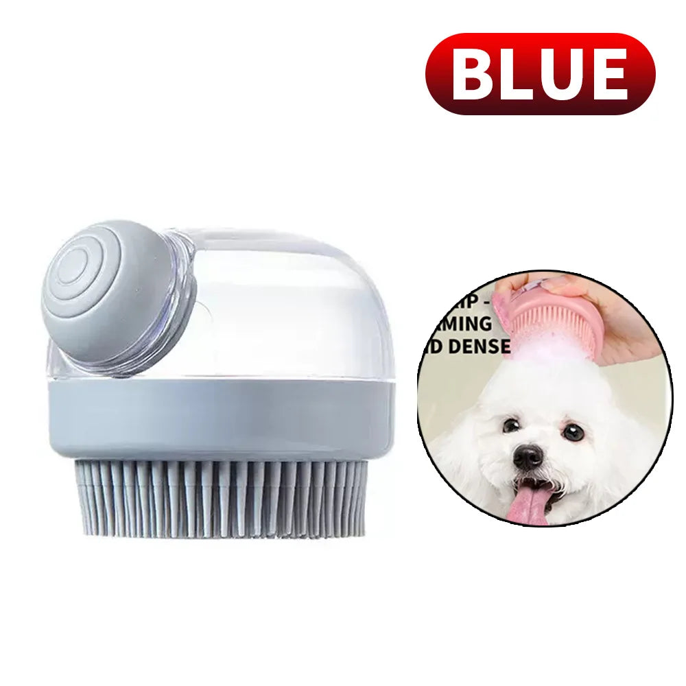 Silicone Pet Shampoo Brush