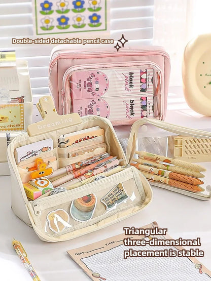 Double-Sided Detachable Stationery Organizer