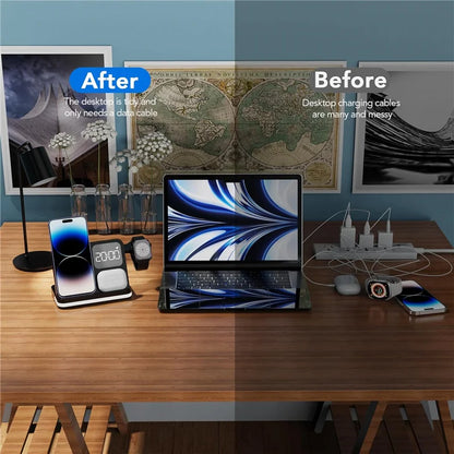 Fast Wireless Charger for iPhone & Samsung