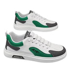 Men’s Leather Low-Top Casual Sneakers –