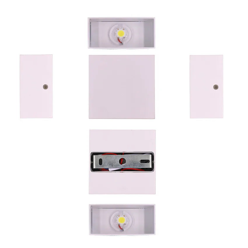 Waterproof LED Wall Light – IP65 Outdoor/Indoor Wall Lamp for Garden, Yard, (AC110V/220V)