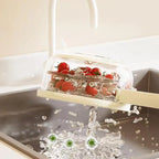 Premium Food-Grade Double-Layer Draining Bowl