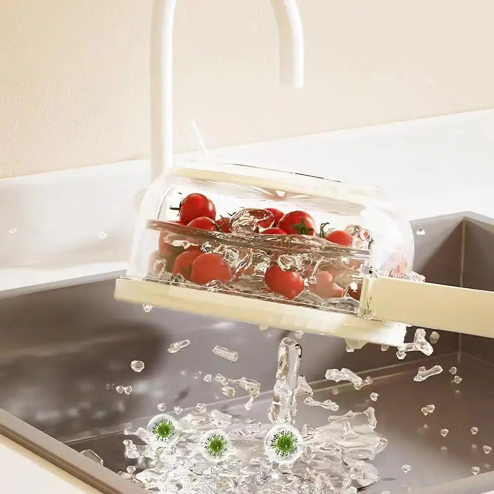 Premium Food-Grade Double-Layer Draining Bowl