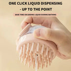 Silicone Pet Shampoo Brush