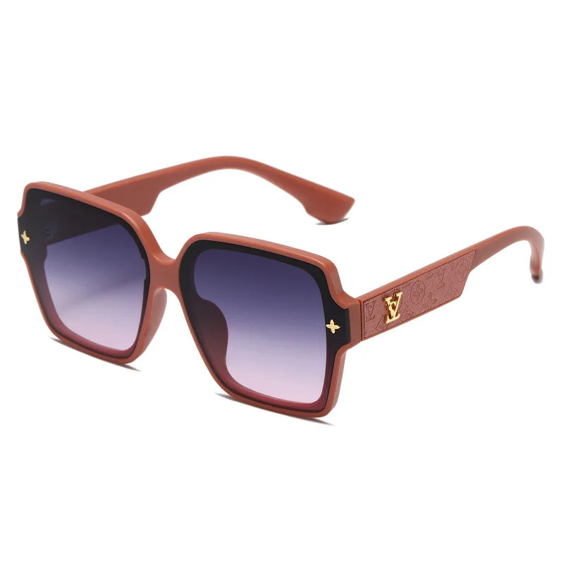 New Fashion Square Frame Sunglasses Women