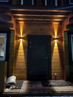 Waterproof LED Wall Light – IP65 Outdoor/Indoor Wall Lamp for Garden, Yard, (AC110V/220V)