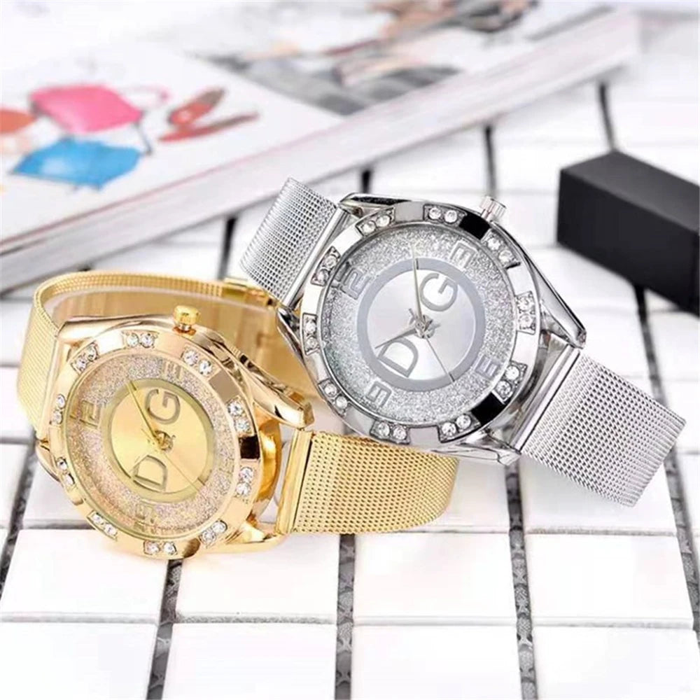 ✨Diamond Elegance Women's Quartz Watch
