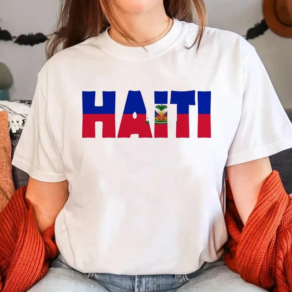 Haiti  T-Shirt – Bold, Fun & Aesthetic Streetwear for Women