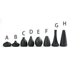 Minimalist Black Ceramic Vase