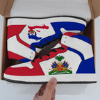 Men Women Custom Sneaker Shoes Haiti Flag