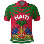 Haiti Flag Polo Shirt