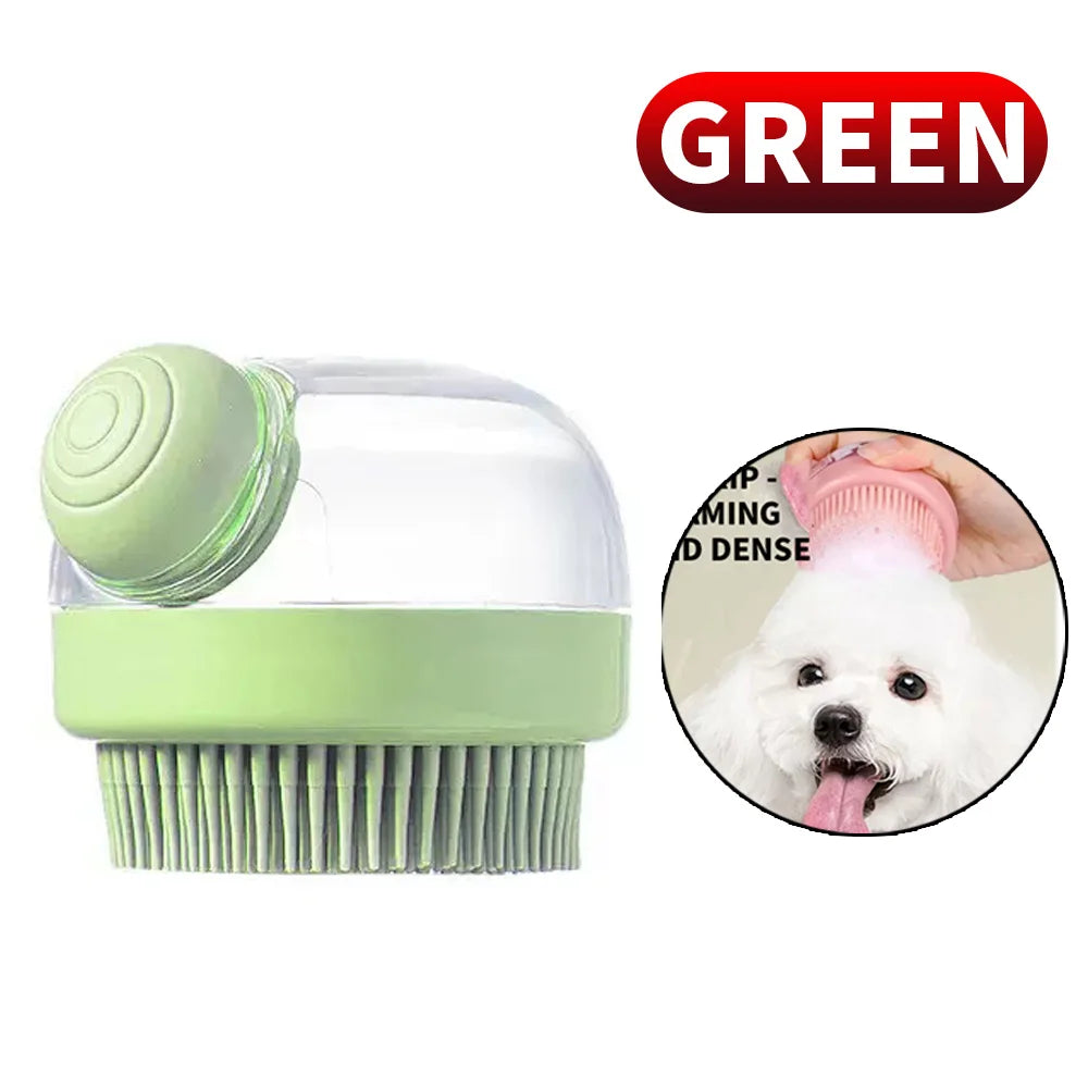 Silicone Pet Shampoo Brush