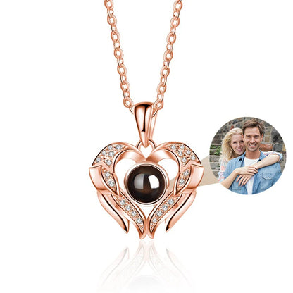 Personalized Photo Projection Necklace