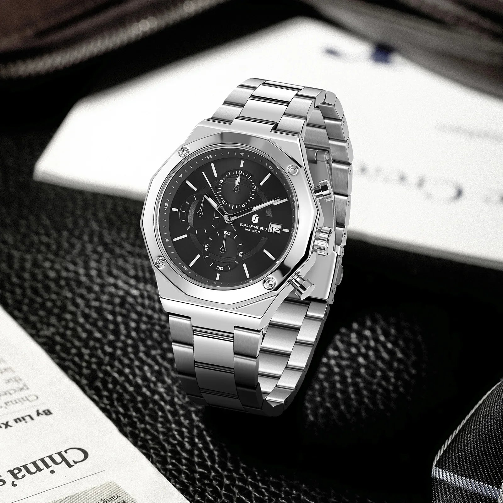 SAPPHERO Pro-Diver Chronograph Watch