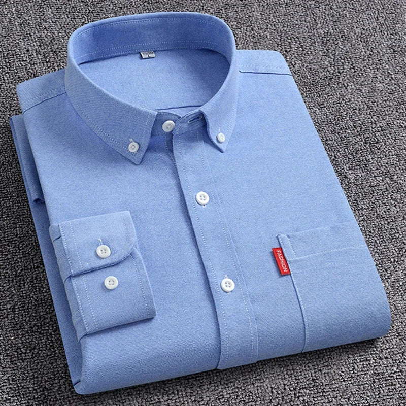 Classic Cotton Oxford Shirt - Regular Fit