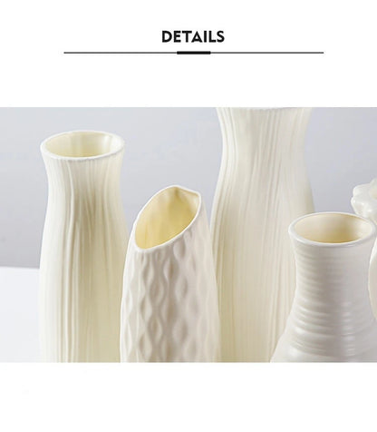 Nordic Plastic Vase Simple Small Fresh Flower