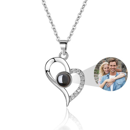 Personalized Photo Projection Necklace