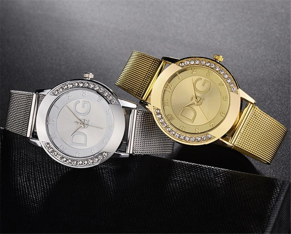 ✨Diamond Elegance Women's Quartz Watch