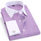 6XL Premium French Cuff Slim Fit Shirt