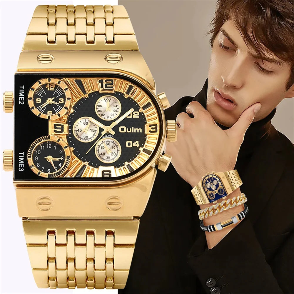 Men’s Luxury Watch & Jewelry Gift Set