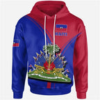 Haiti Flag 3D Print Hoodie
