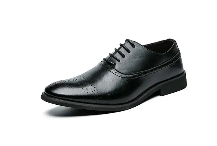 Men’s Classic Oxford Brogue Dress Shoes