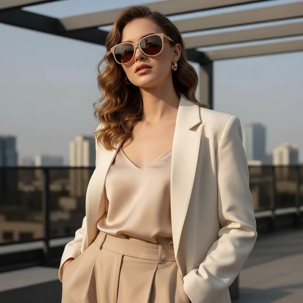 Celeste Retro Cat-Eye Sunglasses