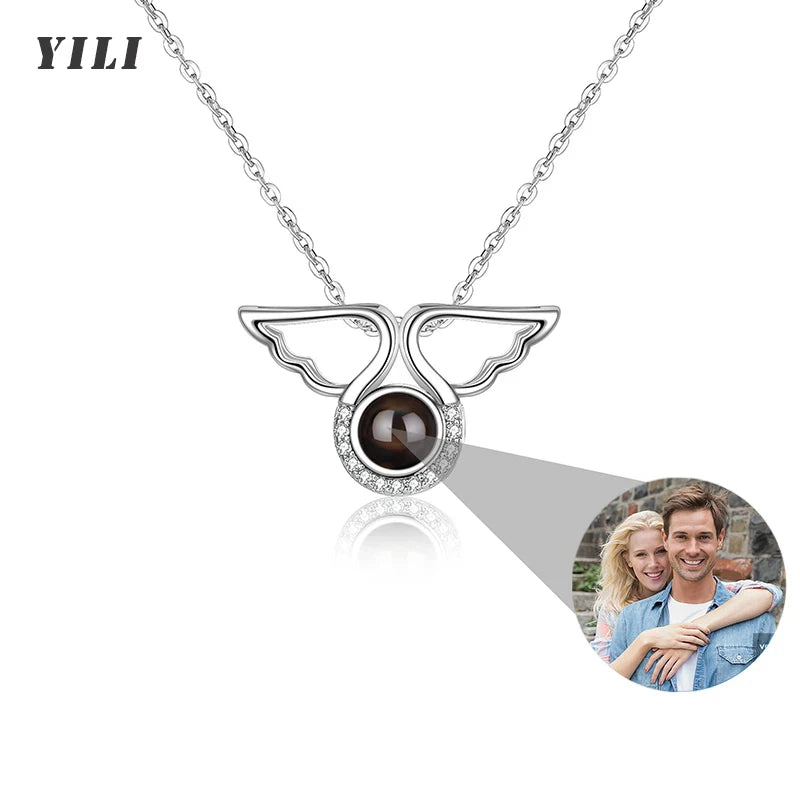 Personalized Photo Projection Necklace