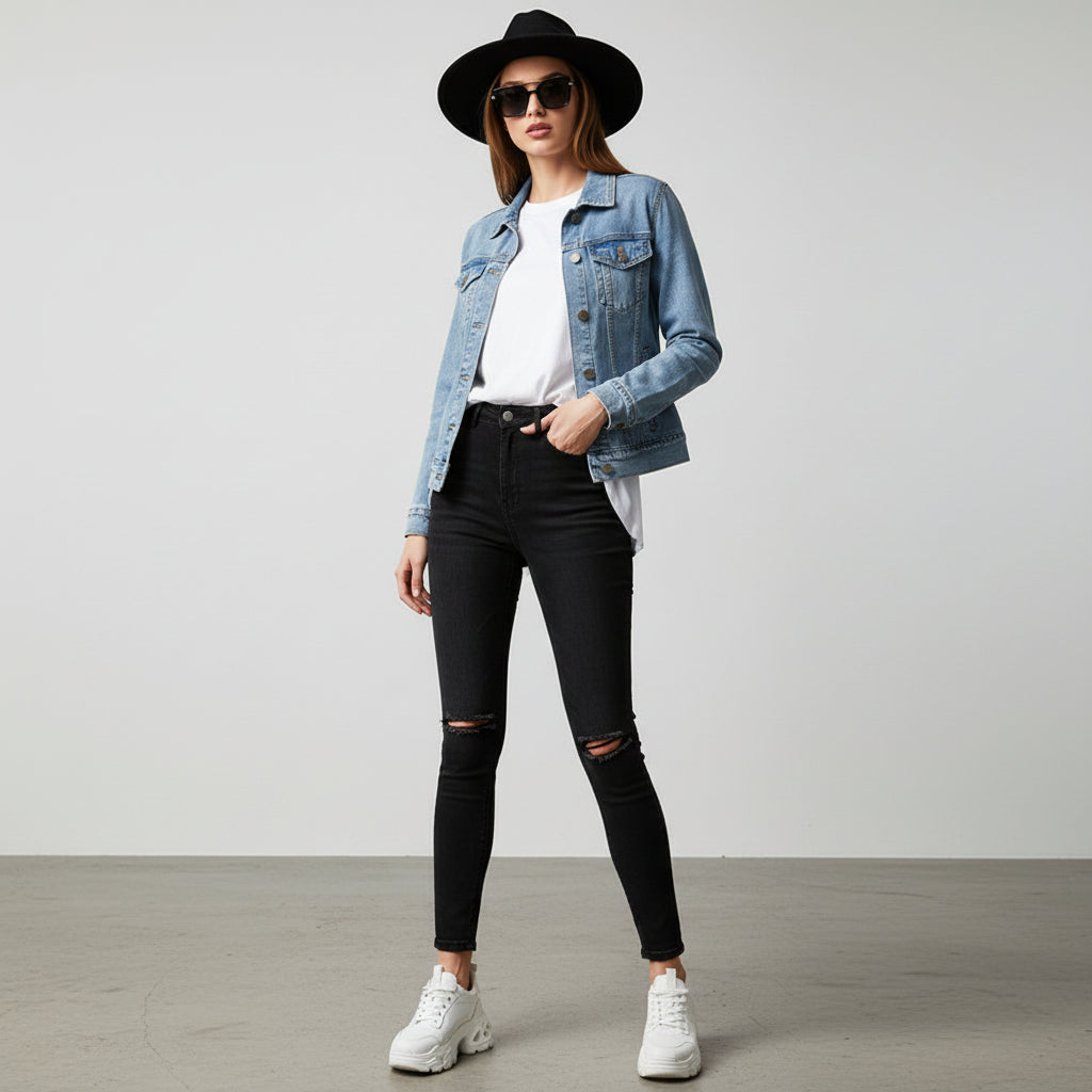 Denim Jacket | All-Season Slim Fit