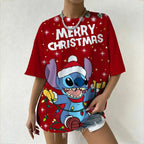 Women’s Disney Stitch Christmas Tee