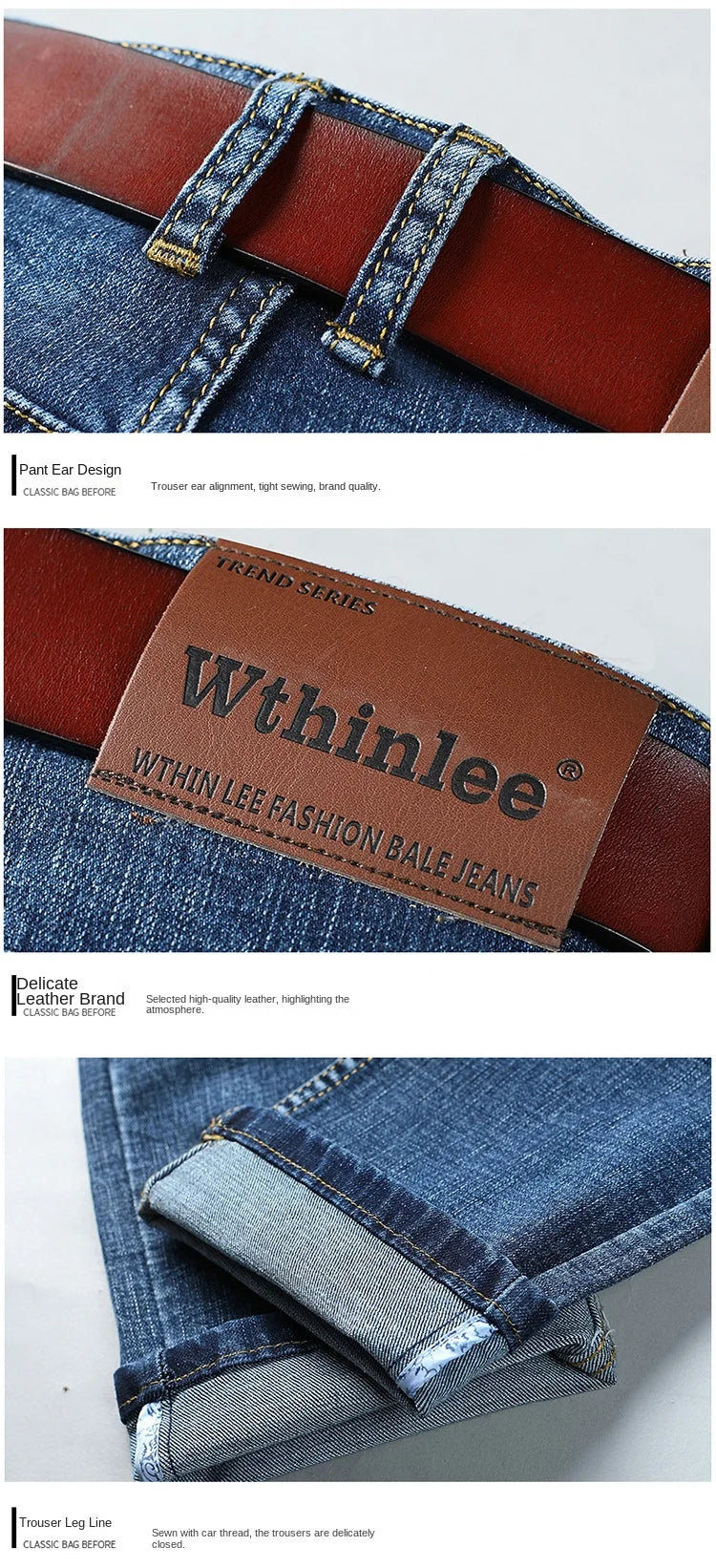 Classic Heavyweight Straight Jeans | Premium Quality