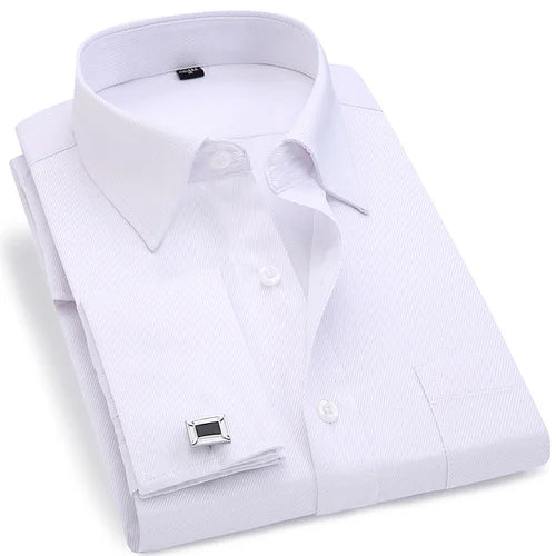 6XL Premium French Cuff Slim Fit Shirt